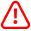 A warning triangle as an icon.